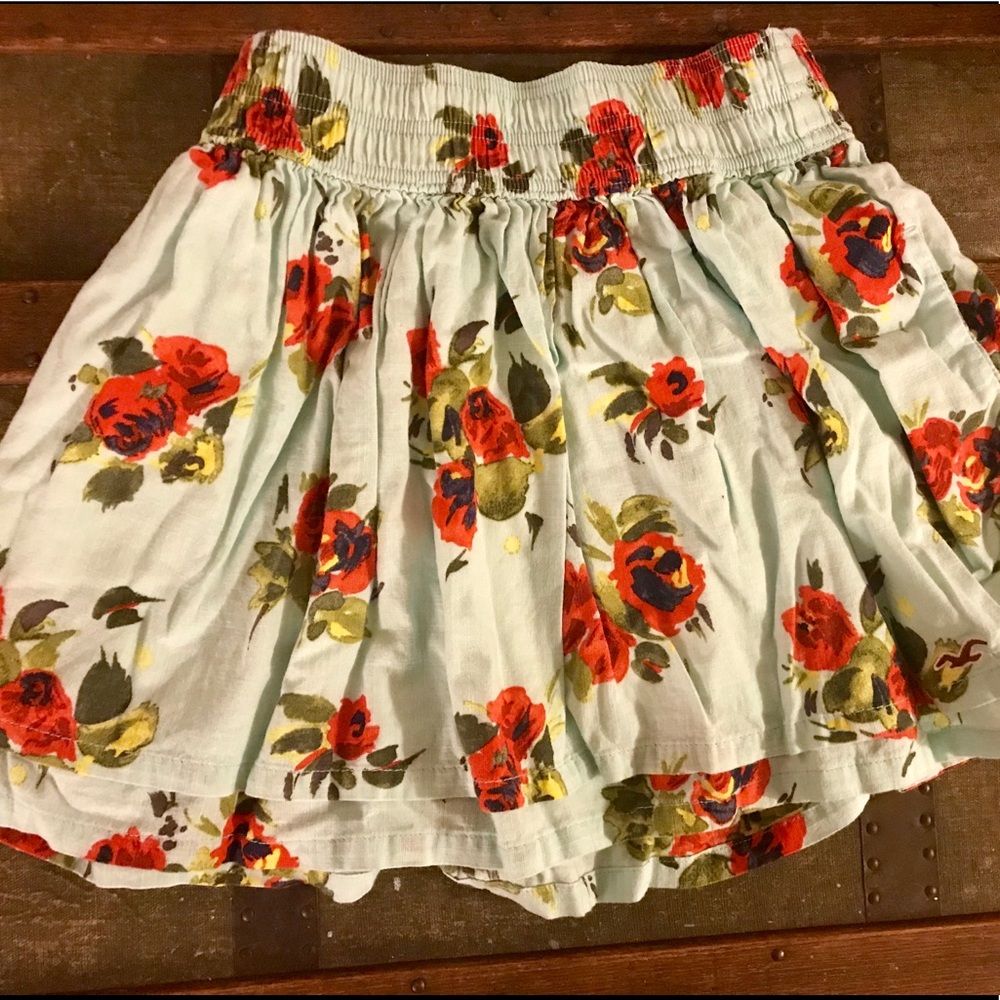 Hollister Floral Skirt